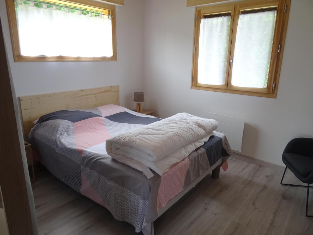 Chalet Neuf 6 Personnes Mont-Saxonnex Exteriör bild